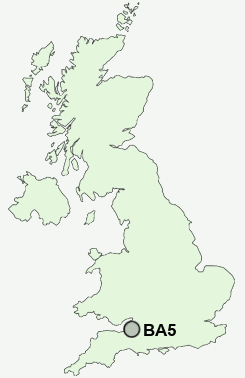 BA5 Postcode map