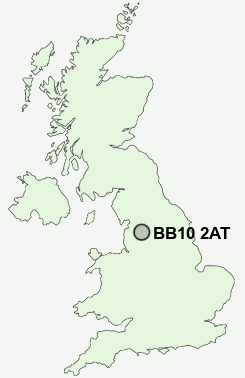 UK Postcode map