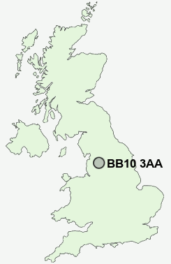 UK Postcode map