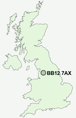 UK Postcode map