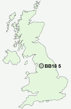 UK Postcode map