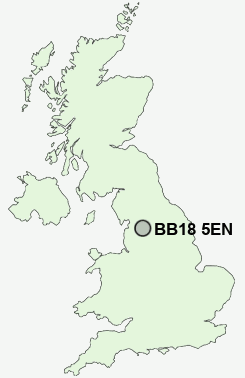 UK Postcode map