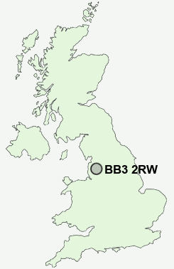 UK Postcode map