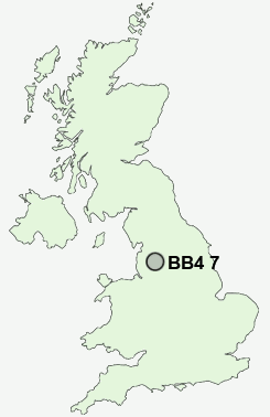 UK Postcode map