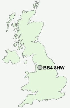 UK Postcode map