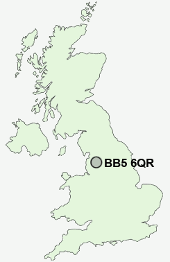 UK Postcode map