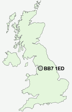 UK Postcode map