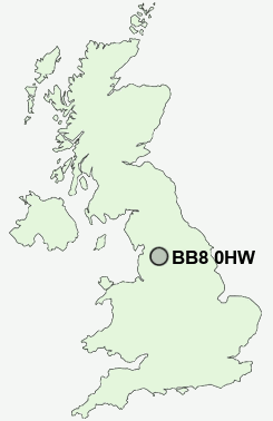 UK Postcode map