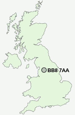 UK Postcode map