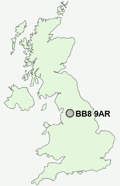 UK Postcode map