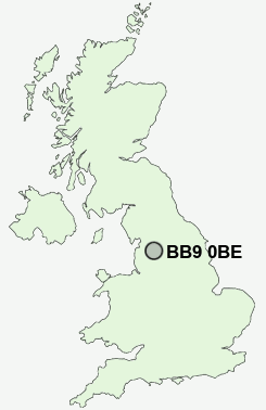 UK Postcode map