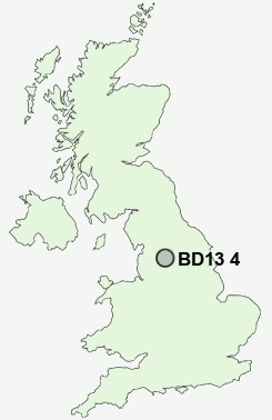 UK Postcode map