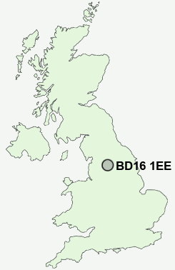 UK Postcode map