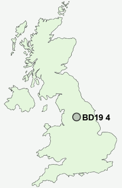 UK Postcode map