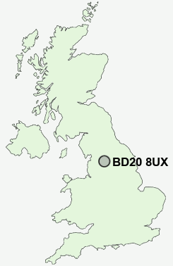 UK Postcode map