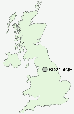 UK Postcode map