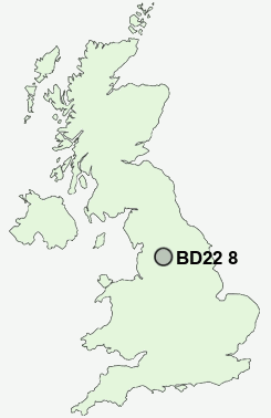 UK Postcode map