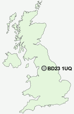 UK Postcode map