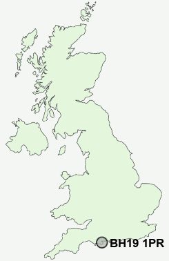 UK Postcode map