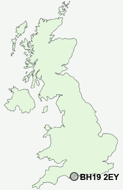 UK Postcode map