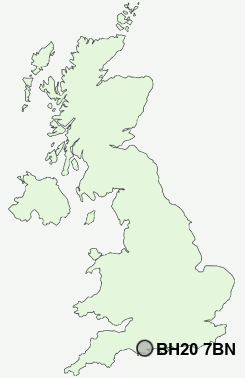 UK Postcode map