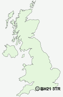 UK Postcode map