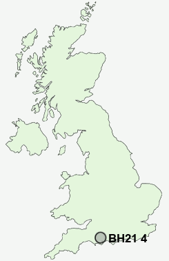 UK Postcode map