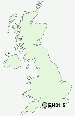 UK Postcode map