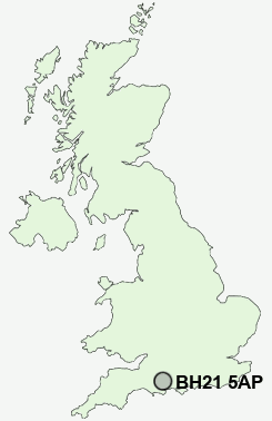 UK Postcode map