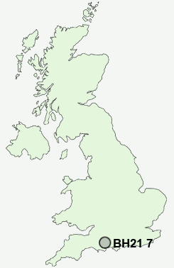 UK Postcode map