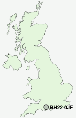 UK Postcode map