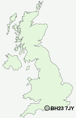 UK Postcode map