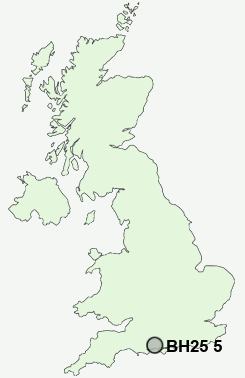 UK Postcode map