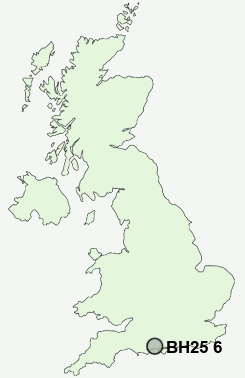 UK Postcode map