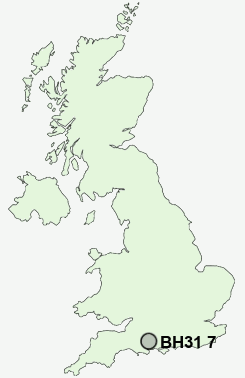 UK Postcode map