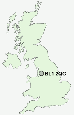 UK Postcode map