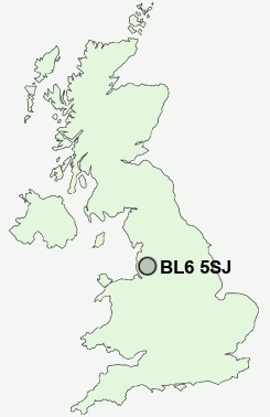 UK Postcode map