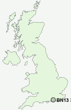 UK Postcode map