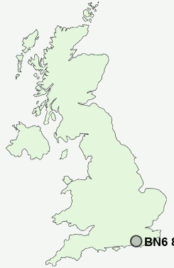 UK Postcode map