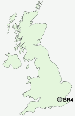 UK Postcode map