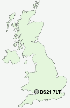 UK Postcode map