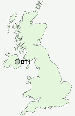 UK Postcode map