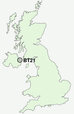 UK Postcode map