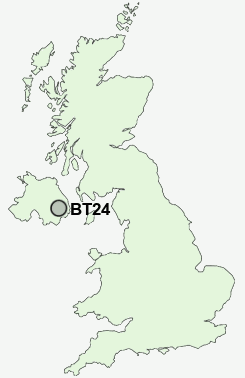 UK Postcode map