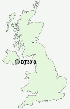 UK Postcode map