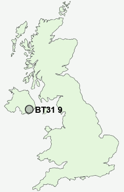 UK Postcode map