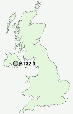 UK Postcode map