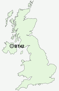 UK Postcode map