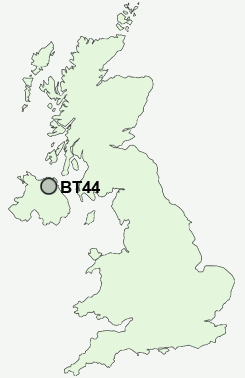 UK Postcode map