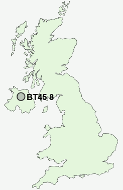 UK Postcode map